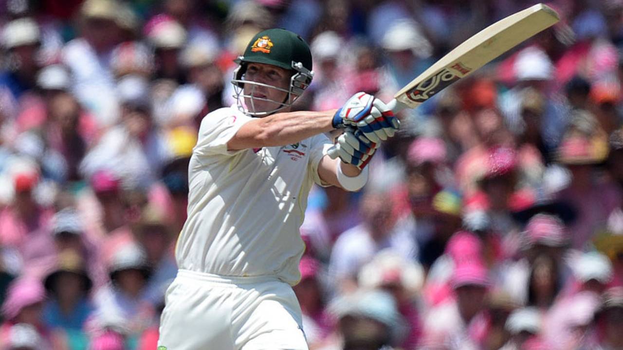 Brad Haddin arrived to slog some quick runs, Australia v England, 5th Test, Sydney, 3rd day, January 5, 2014