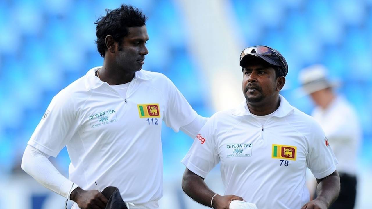 Angelo Mathews and Rangana Herath are the only players in Sri Lanka's squad to have played more than 30 Tests&nbsp;&nbsp;&bull;&nbsp;&nbsp;AFP