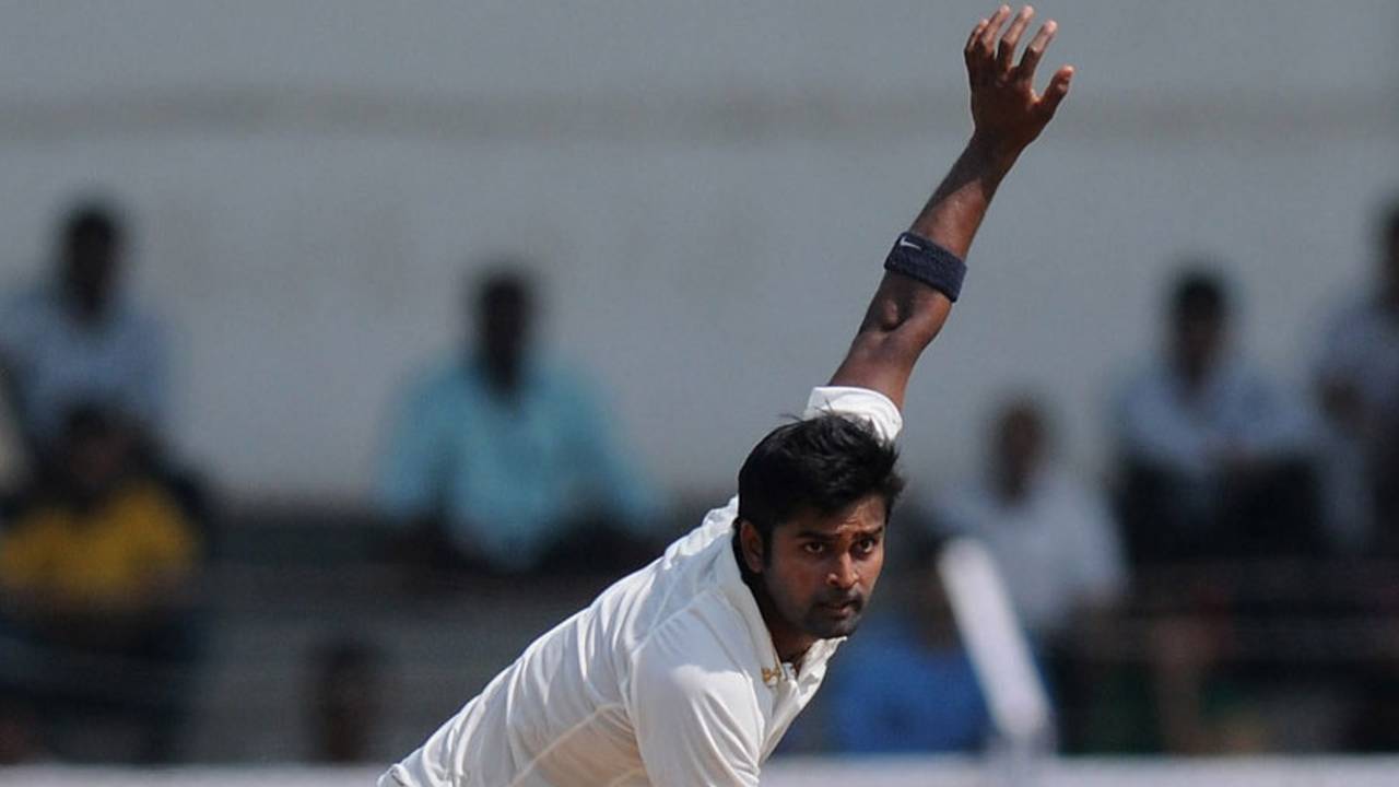 Vinay Kumar overtook Madan Lal to become the leading wicket-taker among seamers in Ranji Trophy history&nbsp;&nbsp;&bull;&nbsp;&nbsp;Getty Images