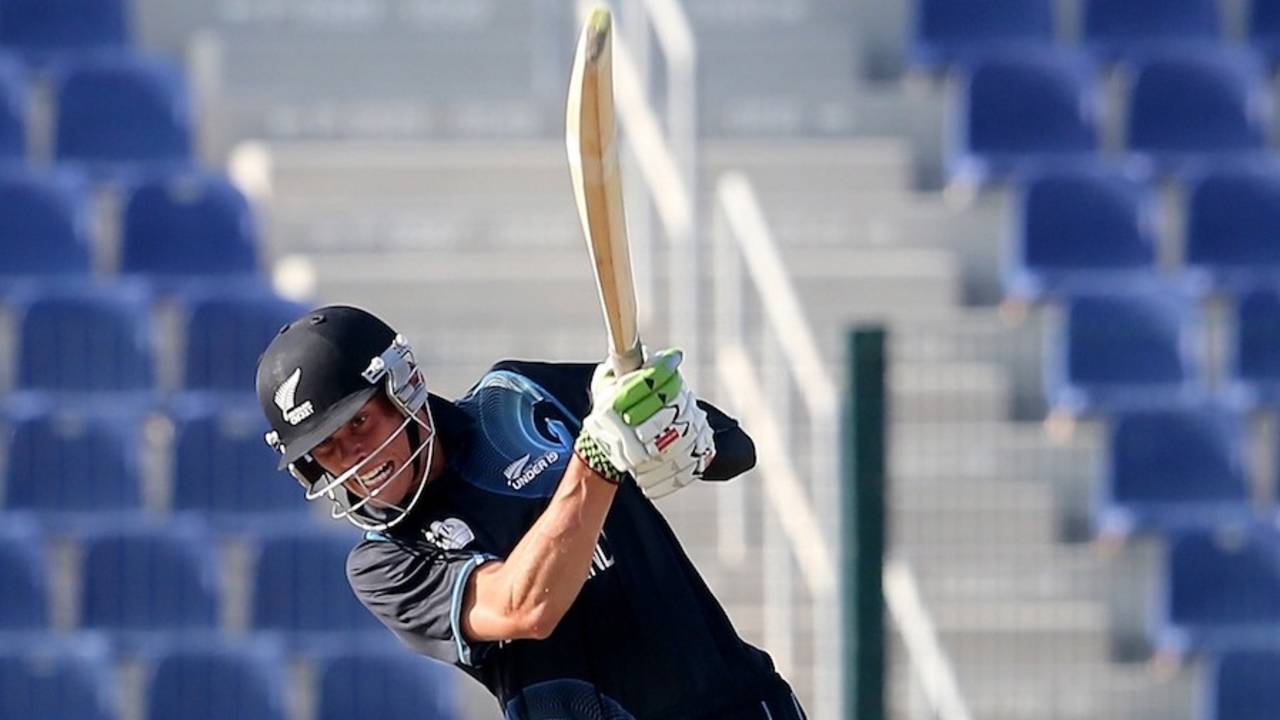 Brett Randell's unbeaten fifty went in vain, Bangladesh v New Zealand, Plate final, Under-19 World Cup, Abu Dhabi, February 27, 2014