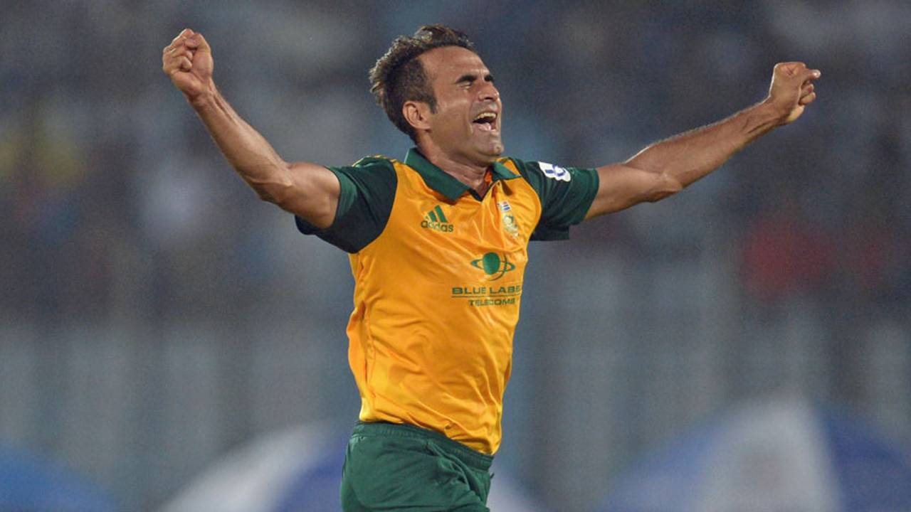 His performance against Netherlands said a lot about Imran Tahir's potential in T20s&nbsp;&nbsp;&bull;&nbsp;&nbsp;Getty Images