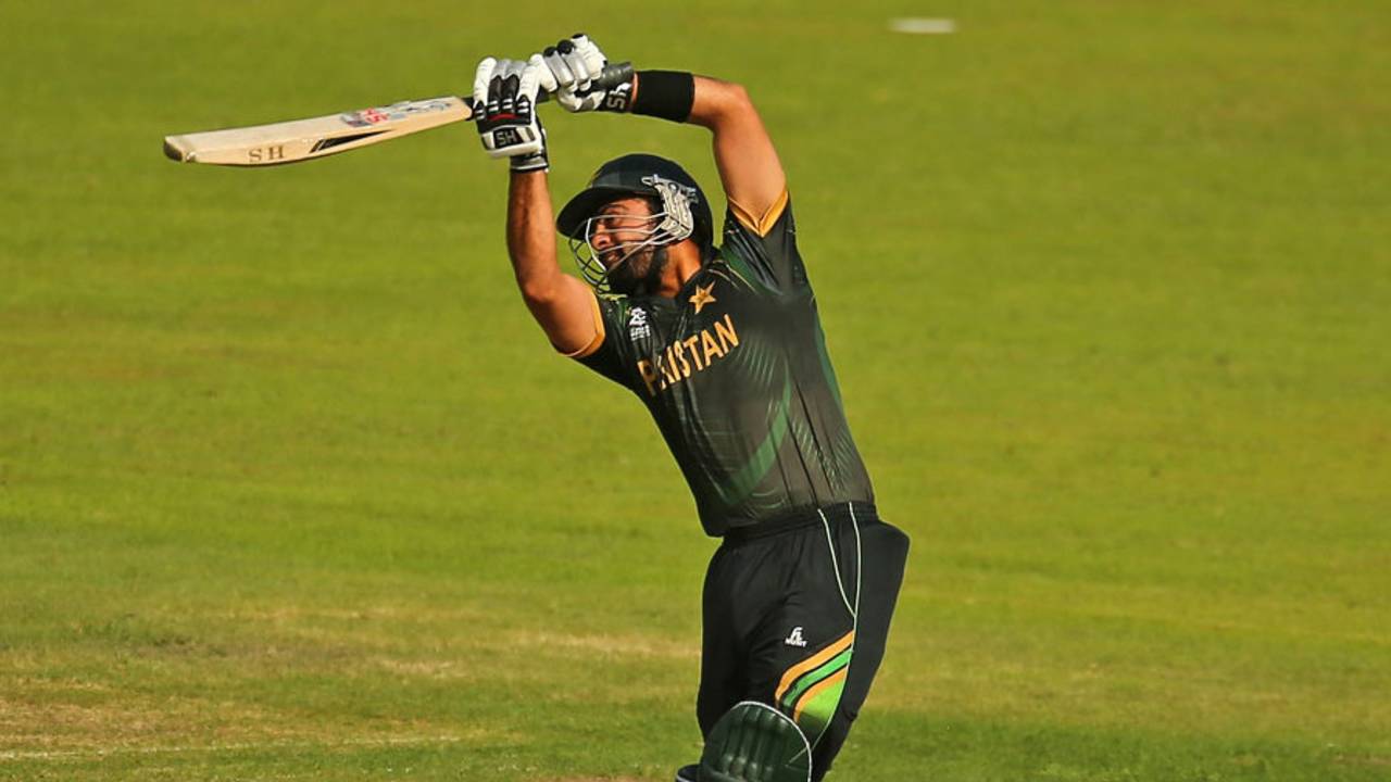 Ahmed Shehzad  struck his fastest T20 fifty, Bangladesh v Pakistan, World Twenty20, Group 2, Mirpur, March 30, 2014