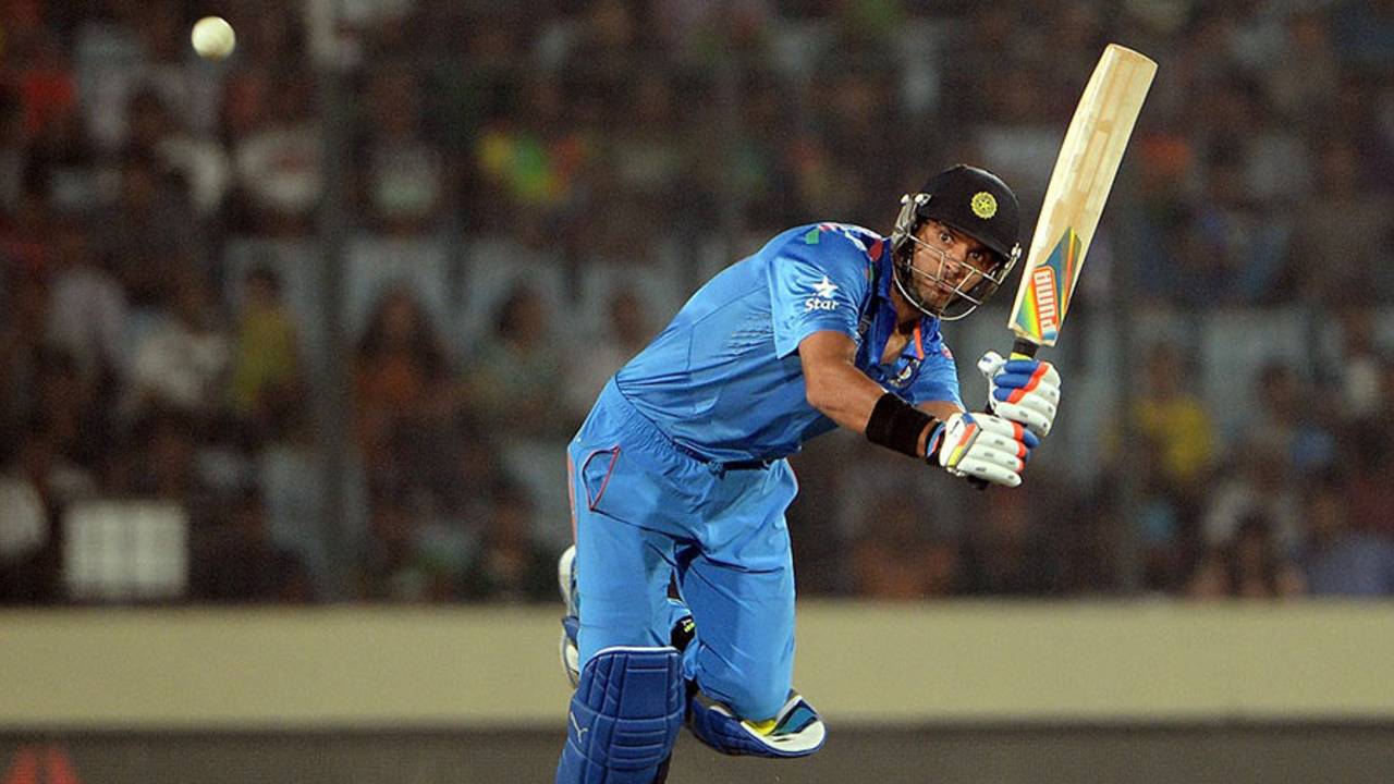 Yuvraj Singh's run-a-ball 93 went in vain as Mumbai beat Punjab by five wickets&nbsp;&nbsp;&bull;&nbsp;&nbsp;AFP