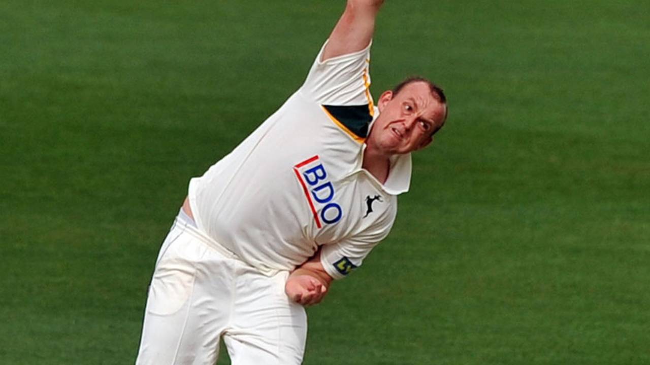 Luke Fletcher removed Paul Horton, Nottinghamshire v Lancashire, County Championship Division One, Trent Bridge, 2nd day, April, 7, 2014