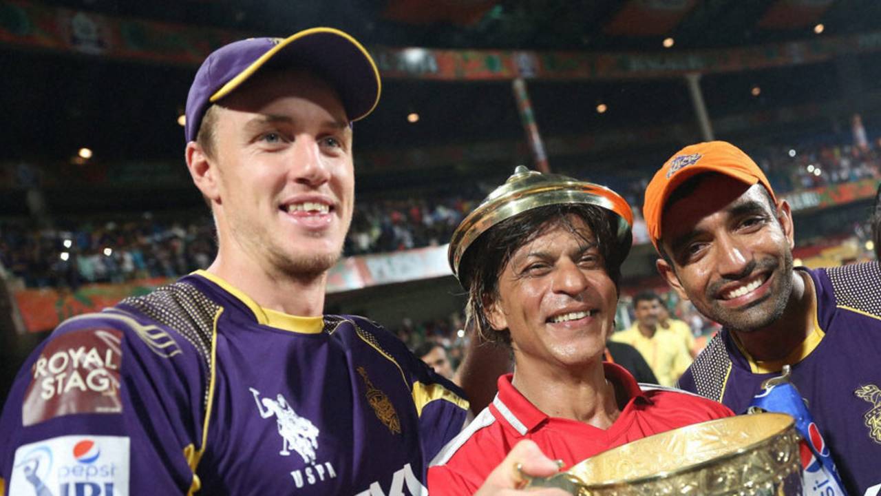 Shah Rukh Khan: "We hope to bring all the best practices of KKR to the T&T franchise."&nbsp;&nbsp;&bull;&nbsp;&nbsp;PTI 