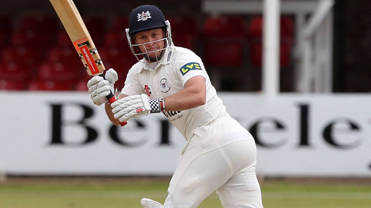 Geraint Jones flicks on his way to 93, Leicestershire v Gloucestershire, County Championship, Division Two, Grace Road, 2nd day, June 3, 2014