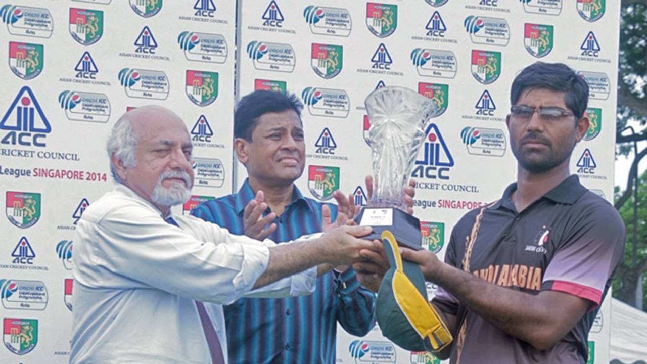 Afzal Saleem was adjudged player of the tournament