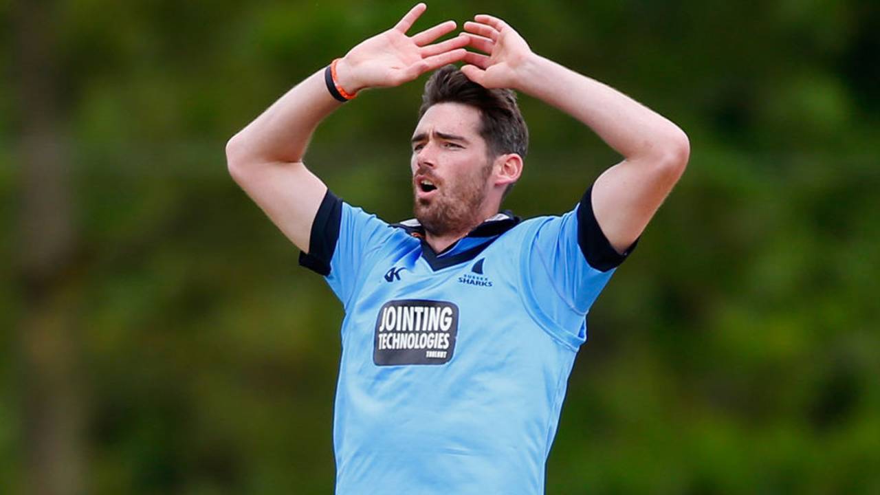 Chris Liddle picked up 1 for 41, Sussex v Somerset, NatWest T20 Blast, South Division, Arundel, June 15, 2014