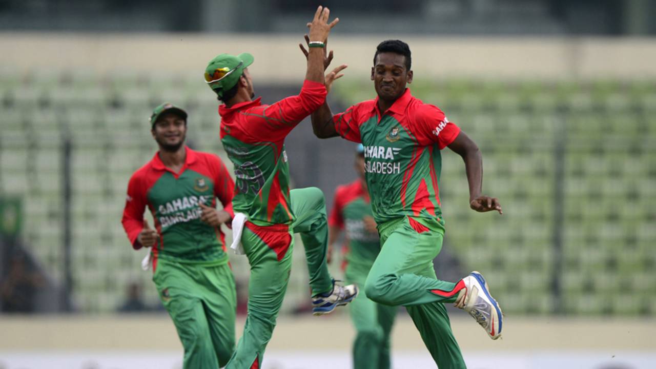 File photo: Al-Amin Hossain was relieved to be back in contention for a spot in the Bangladesh team&nbsp;&nbsp;&bull;&nbsp;&nbsp;AFP