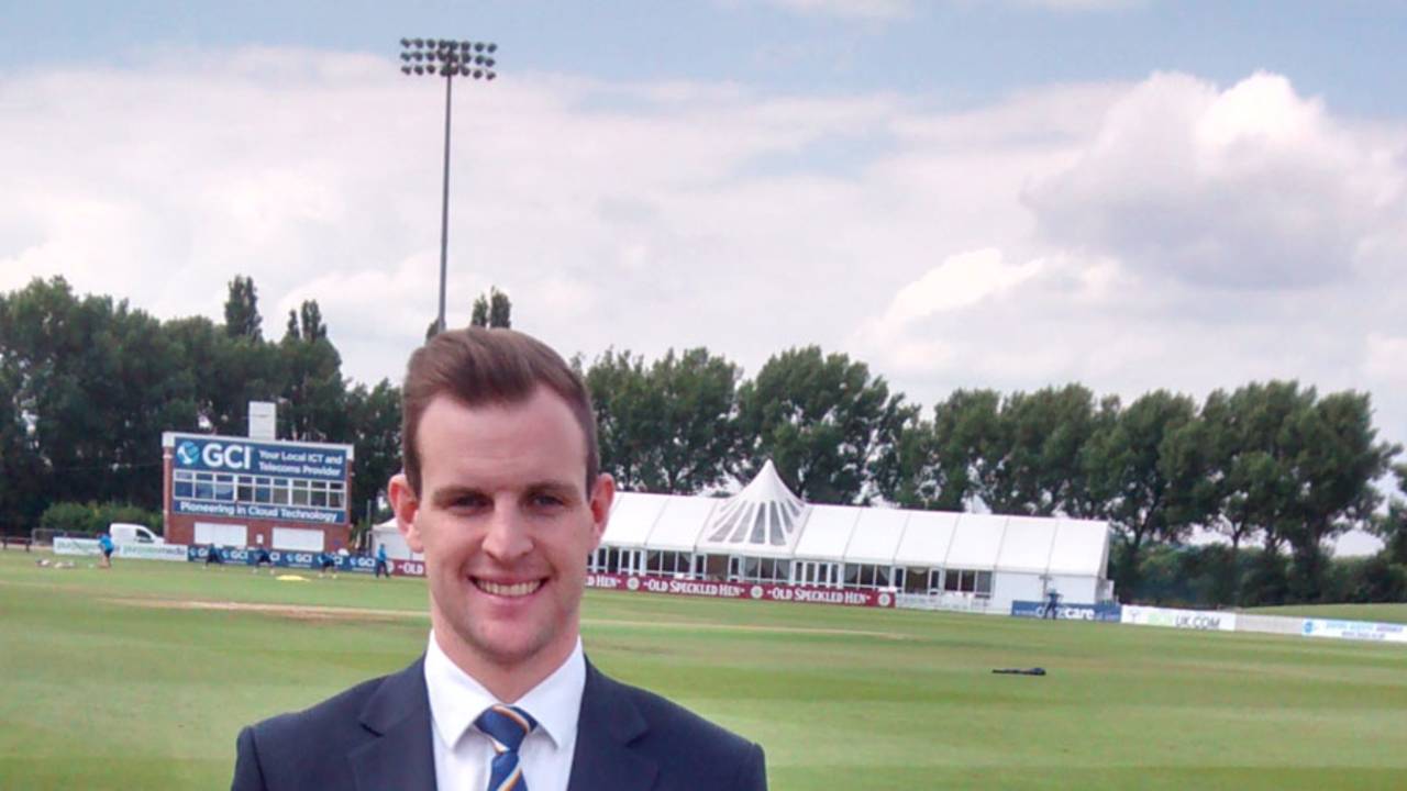 Tom Poynton is involved in promoting the India tour game