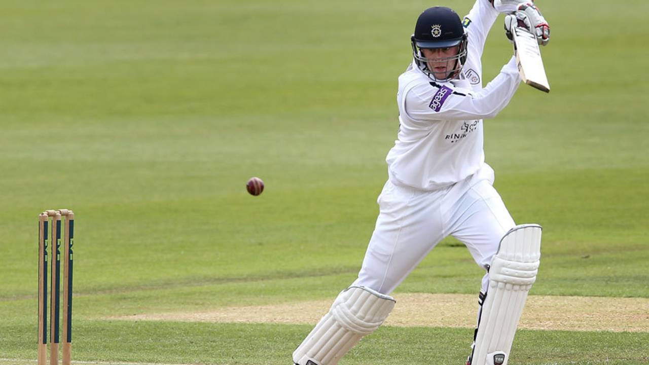 David Balcombe made an unbeaten 61, Hampshire v Gloucestershire, County Championship Division Two, Ageas Bowl, 2nd day, July 8, 2014