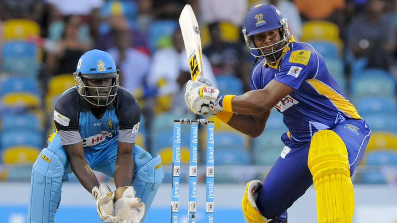 Dwayne Smith smashed eight sixes during his unbeaten century&nbsp;&nbsp;&bull;&nbsp;&nbsp;LatinContent/Getty Images