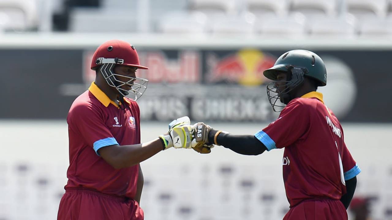 Oraine Williams and Oshane Walters added an unbroken 116 for the first wicket
