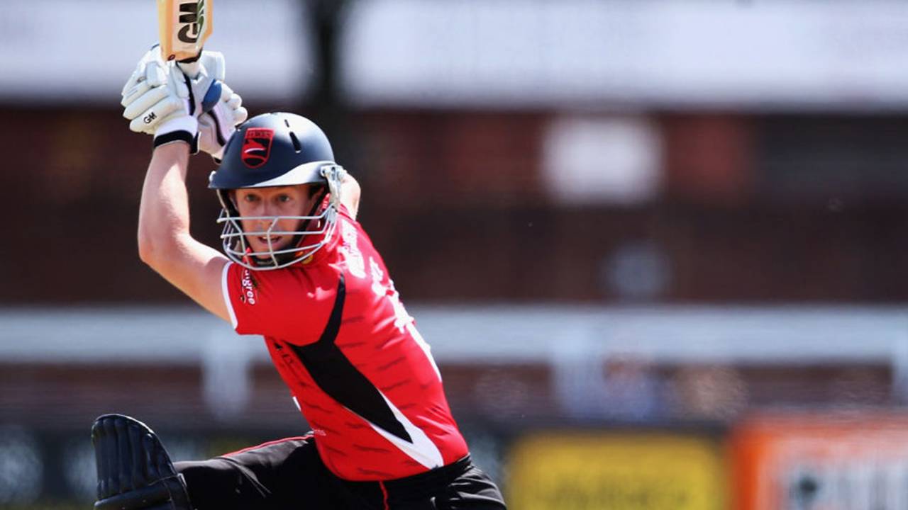 Matt Boyce stroked five fours in his 64, Leicestershire v Derbyshire, Royal London Cup, Group A, Grace Road, July 27, 2014
