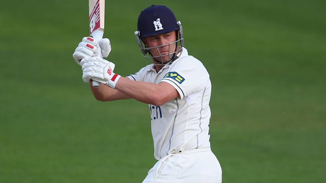 Jonathan Trott was back in action, Warwickshire v Gloucestershire, Edgbaston, April 1, 2014