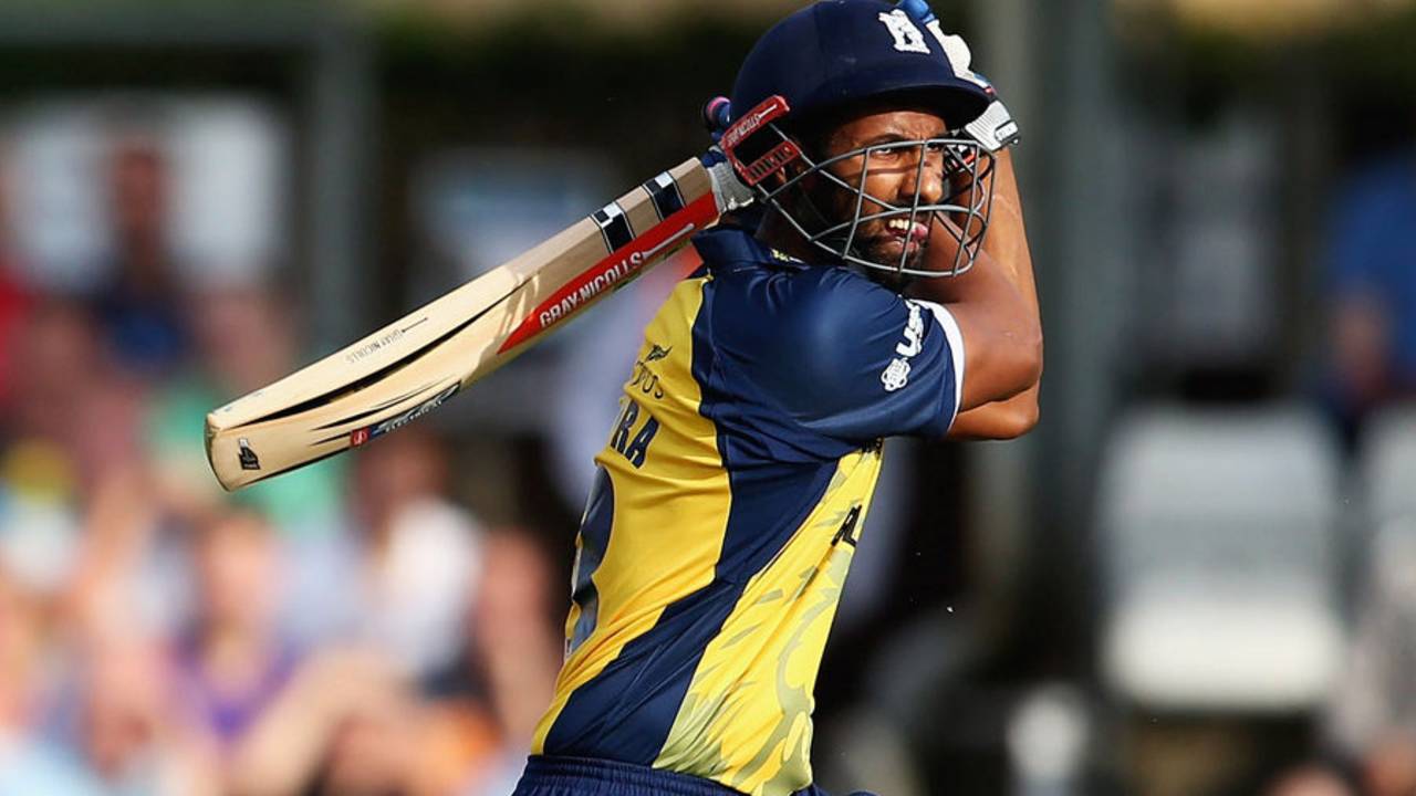 Varun Chopra continued his run of good form, Essex v Birmingham, NatWest T20 Blast quarter-final, Chelmsford, August 2, 2014
