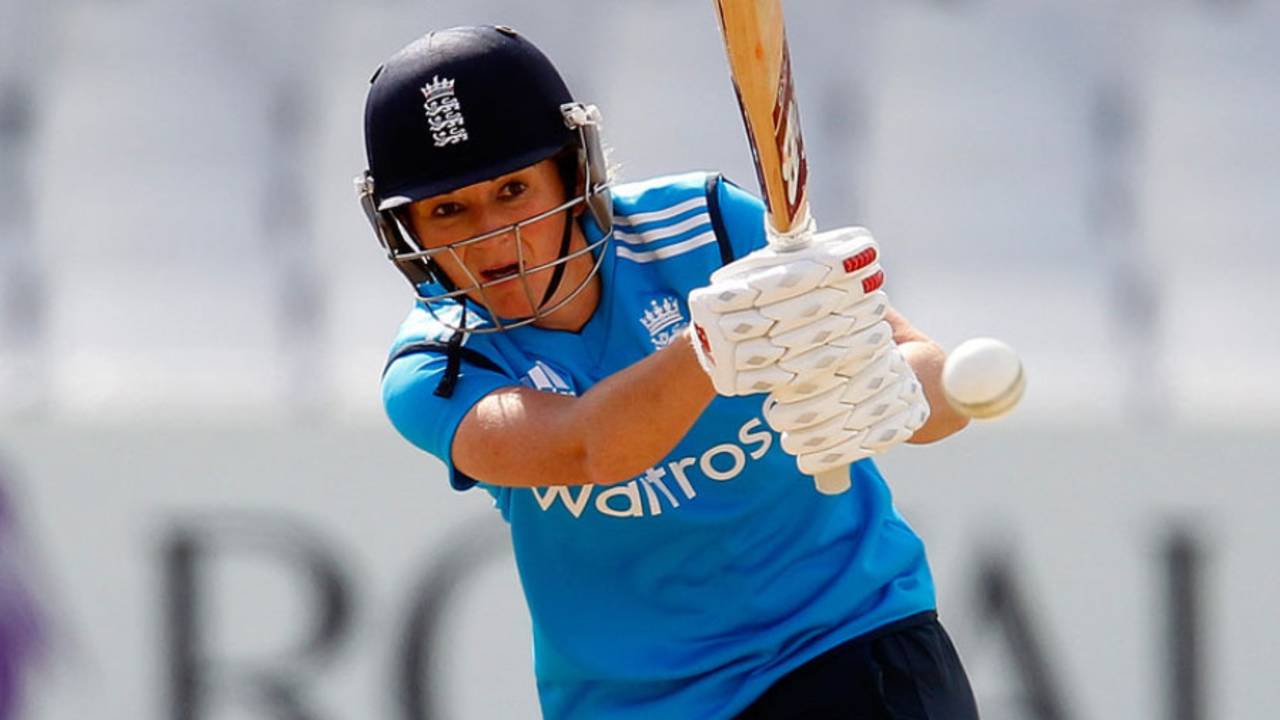 Charlotte Edwards led the way with her ninth ODI hundred, England v India, 2nd women's ODI, Scarborough, August 23, 2014