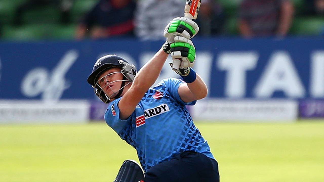 Sam Billings played a brutal innings that defied conditions, Kent v Gloucestershire, Royal London Cup quarter-final, Canterbury, August 29, 2014