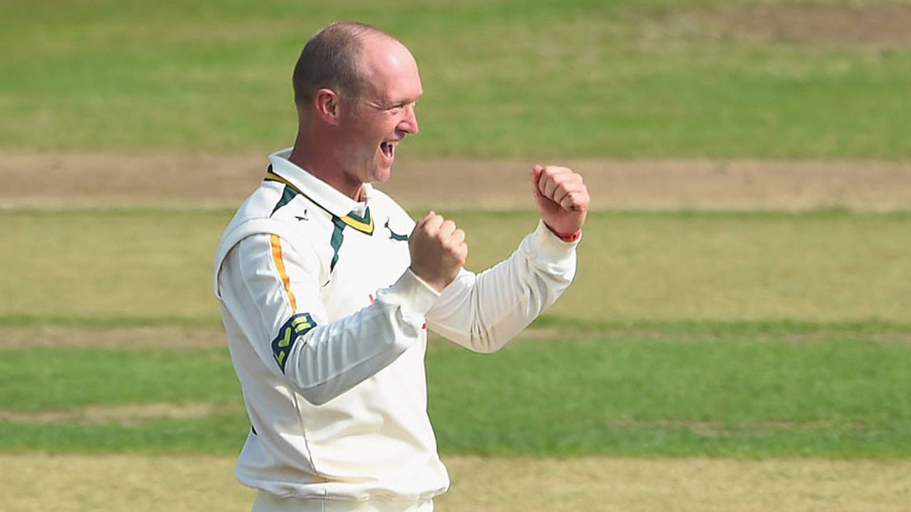 Gary Keedy continued to chip away, Nottinghamshire v Yorkshire, County Championship, Division One, Trent Bridge, September 10, 2014