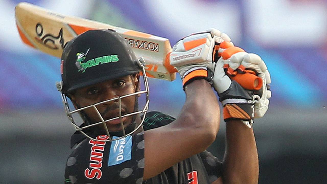 Khaya Zondo led Dolphins' fightback with a half-century, Dolphins v Perth Scorchers, Champions League T20, Mohali, September 20, 2014