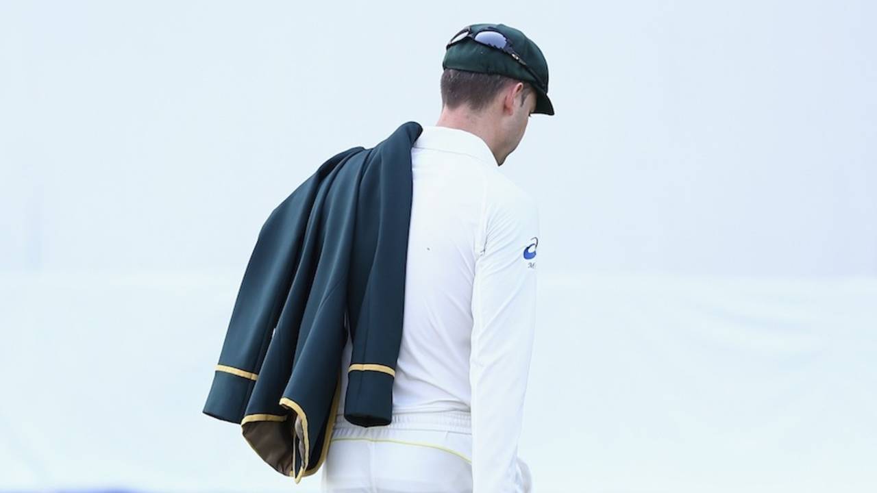 Michael Clarke lost the toss, Pakistan v Australia, 2nd Test, Abu Dhabi, 1st day, October 30, 2014