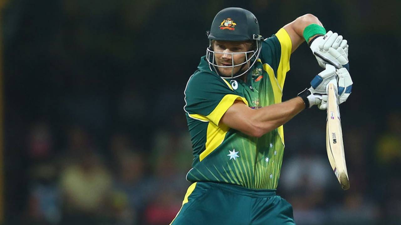Shane Watson stroked 82 off 93 balls, Australia v South Africa, 5th ODI, Sydney, November 23, 2014
