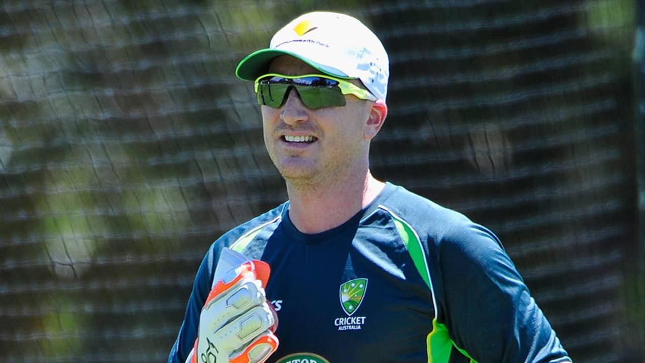 Brad Haddin took six catches during the first innings, the most by an Australian wicketkeeper&nbsp;&nbsp;&bull;&nbsp;&nbsp;Getty Images
