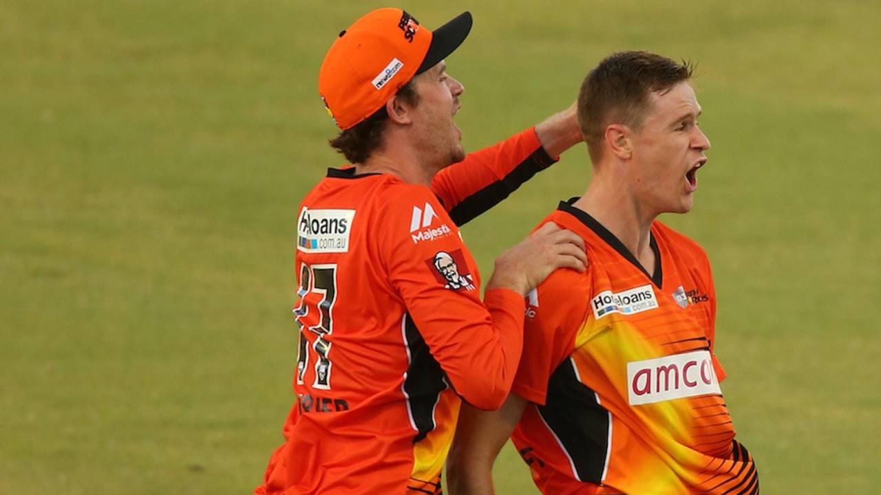 Jason Behrendorff was a star member of the Perth Scorchers' title-winning outfit last season, with 15 wickets at an average of 16.73 and an economy rate of 6.27&nbsp;&nbsp;&bull;&nbsp;&nbsp;Getty Images