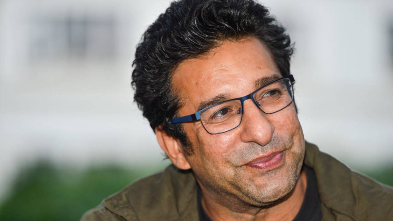 Wasim Akram talks about fast bowling during an interview with ESPNcricinfo