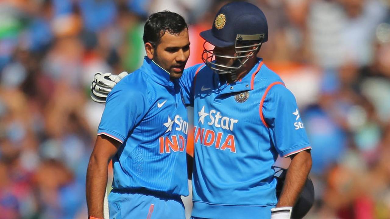 Rohit Sharma credited MS Dhoni for his resurgence in ODI cricket&nbsp;&nbsp;&bull;&nbsp;&nbsp;Getty Images