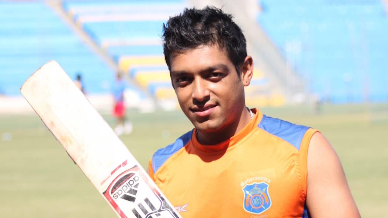 Chirag Khurana during a practice session, Pune, January 20, 2015
