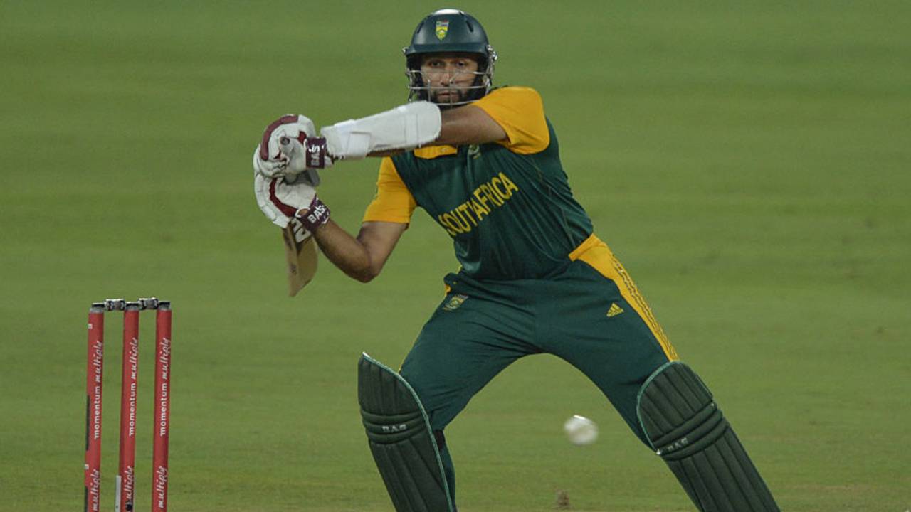 Hashim Amla brought out all his shots, South Africa v West Indies, 5th ODI, Centurion, January 28, 2015