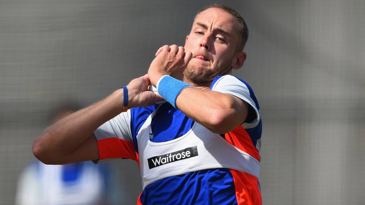 Stuart Broad is yet to find his best form since returning from injury, Melbourne, January 13, 2015