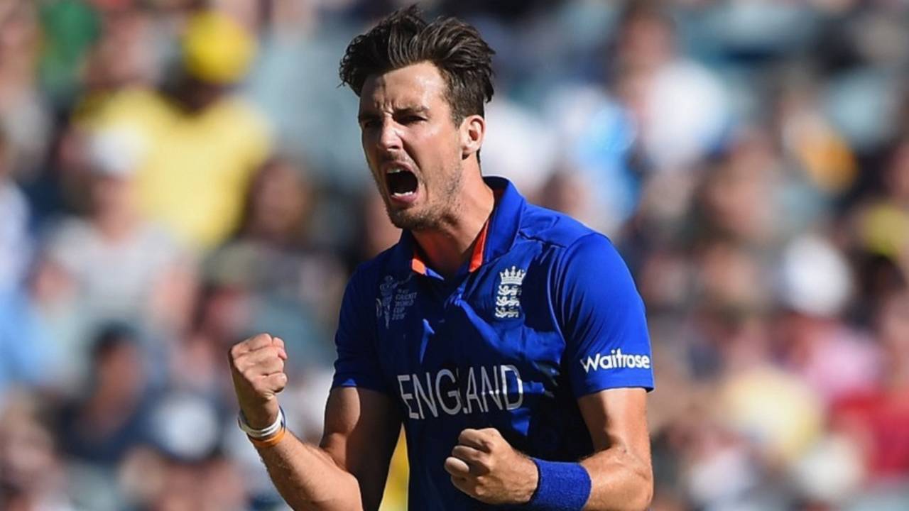 Steven Finn took five wickets, including a hat-trick, Australia v England, Group A, World Cup 2015, Melbourne, February 14, 2015