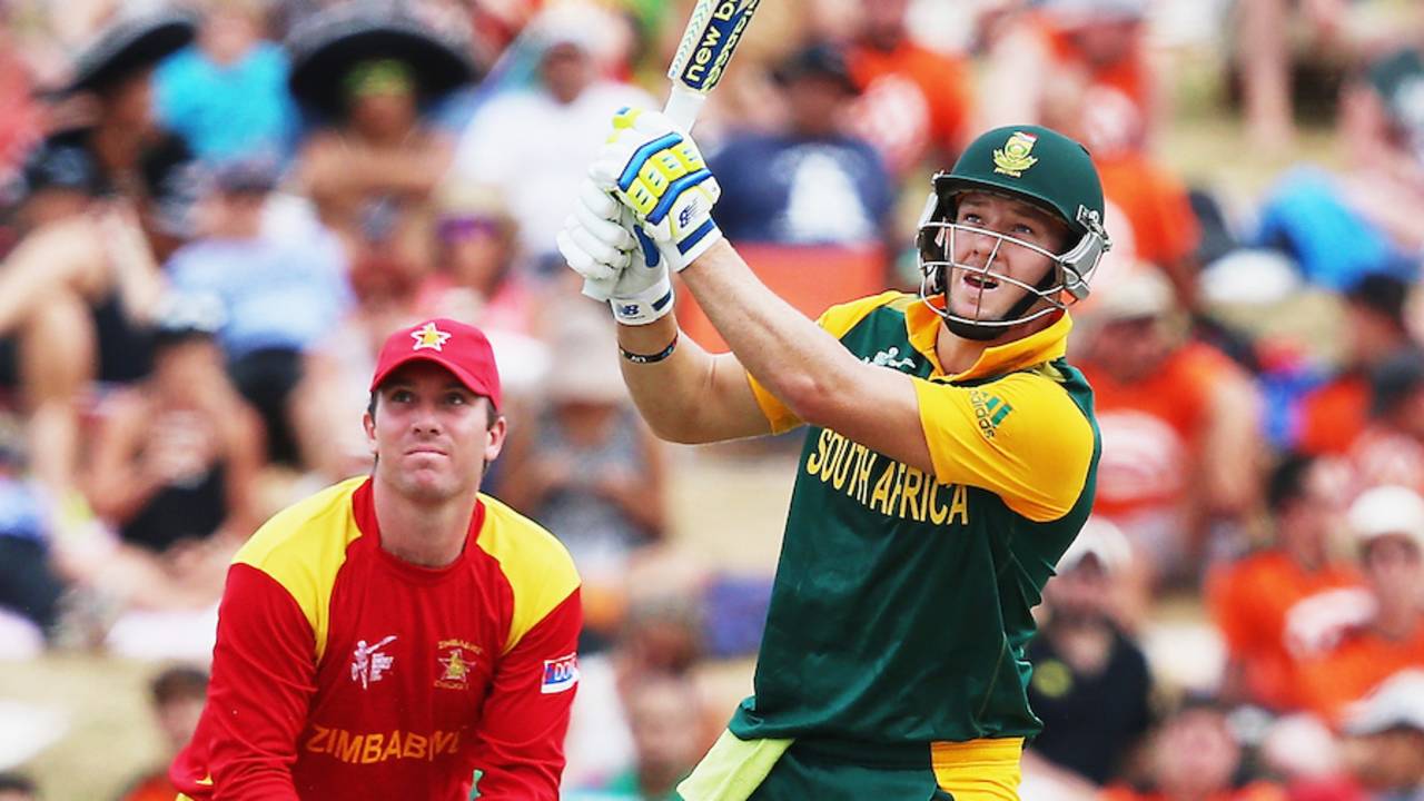 David Miller's assault on Solomon Mire proved the difference between South Africa and a spirited Zimbabwe side&nbsp;&nbsp;&bull;&nbsp;&nbsp;Getty Images
