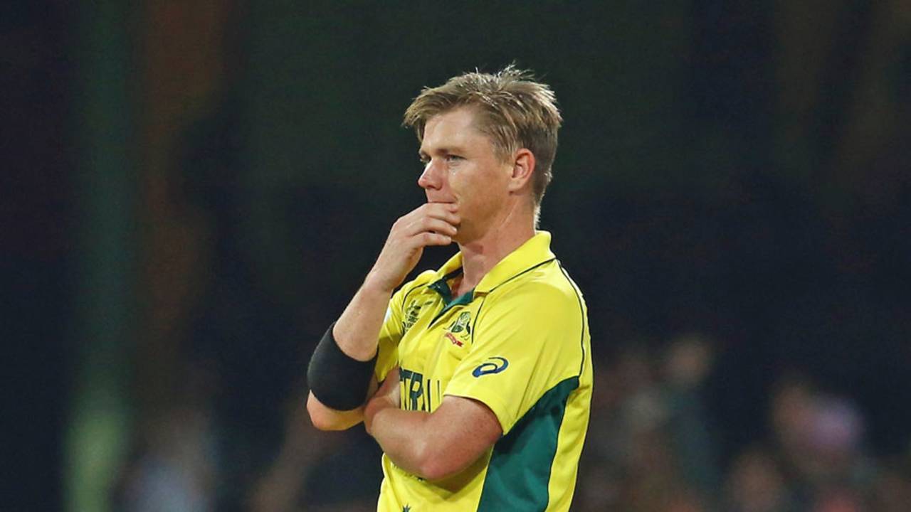Xavier Doherty looks on during Sri Lanka's innings