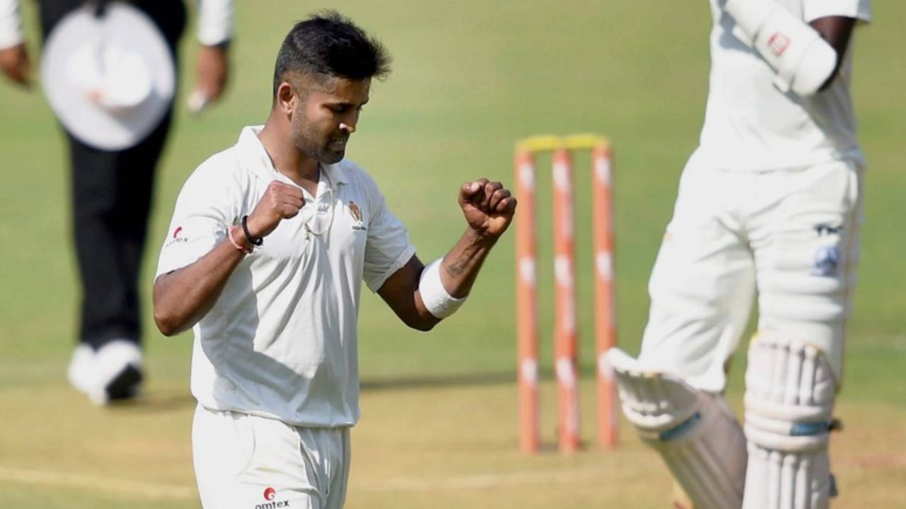 File photo - Vinay Kumar took four wickets, in his second match after returning from injury&nbsp;&nbsp;&bull;&nbsp;&nbsp;PTI 