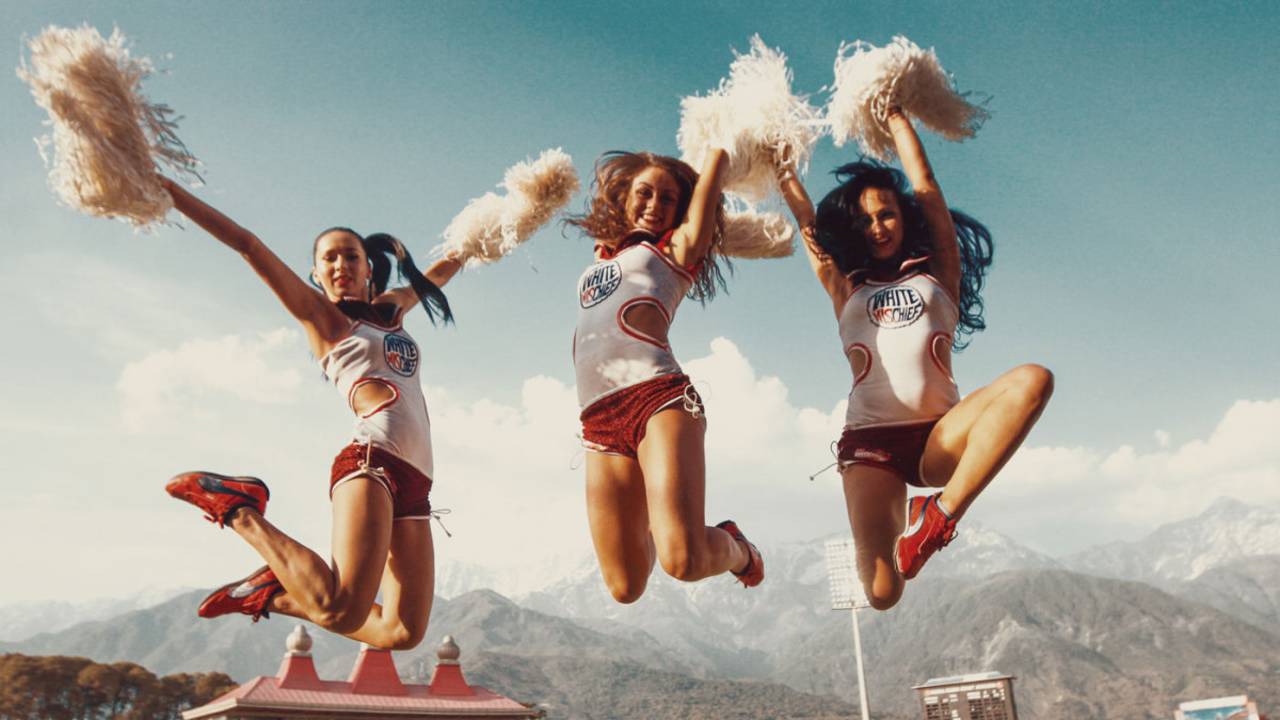 Cheerleaders perform during a break in play&nbsp;&nbsp;&bull;&nbsp;&nbsp;Getty Images