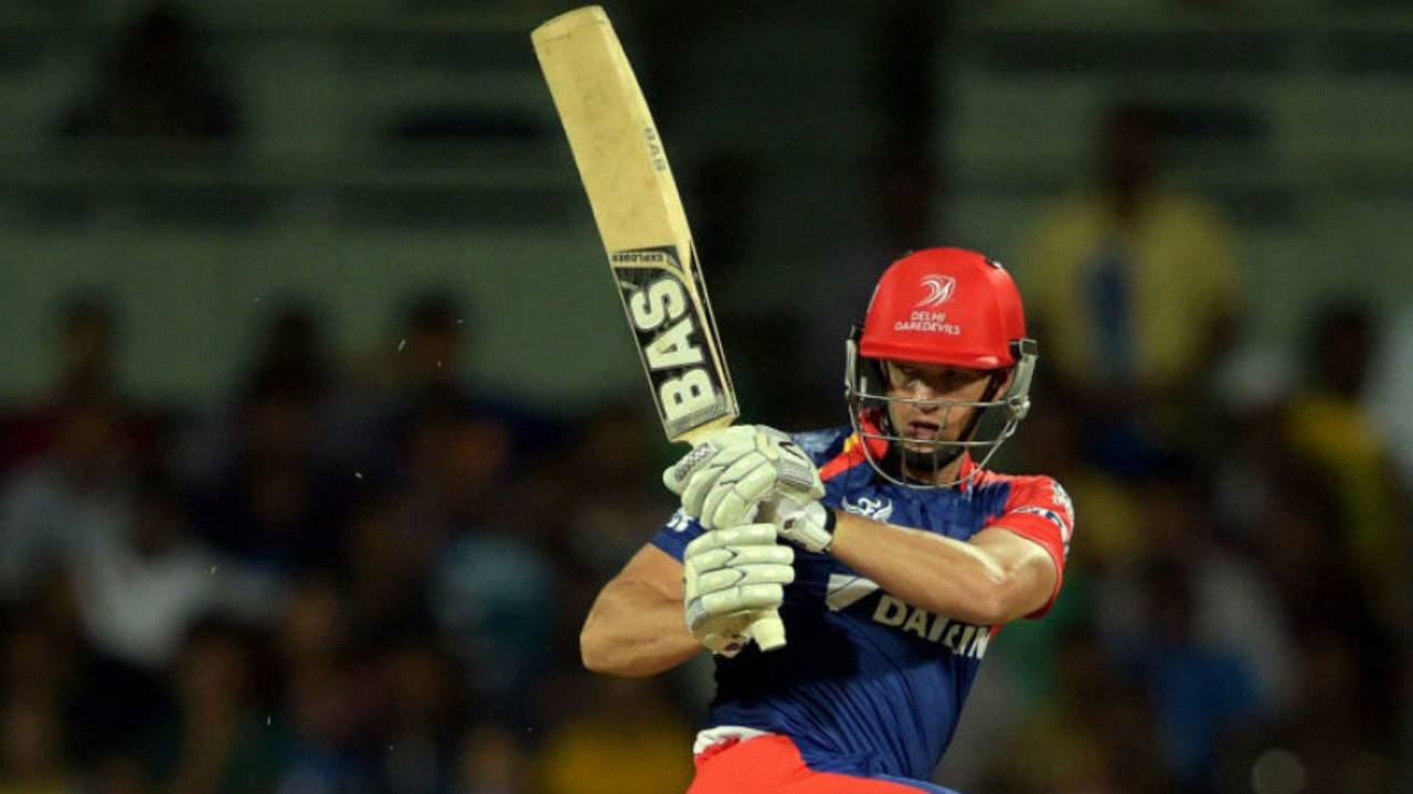 Albie Morkel's 55-ball 73 turned out to be in a losing cause, Chennai Super Kings v Delhi Daredevils, IPL 2015, Chennai, April 9, 2015