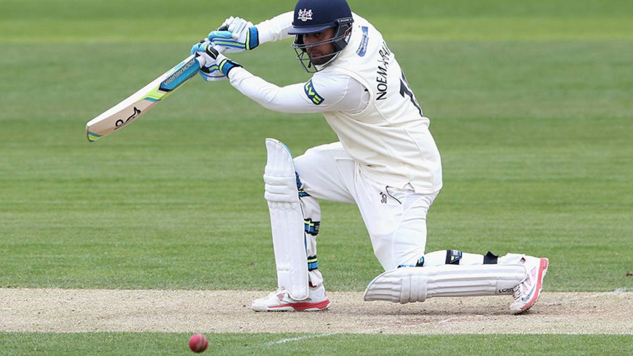 Kieran Noema-Barnett was playing his first innings in county cricket, Northamptonshire v Gloucestershire, County Championship Division Two, Wantage Road, 2nd day, April 13, 2015