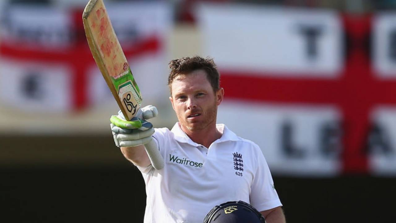 Ian Bell made his 22nd Test hundred, West Indies v England, 1st Test, North Sound, April 13, 2015