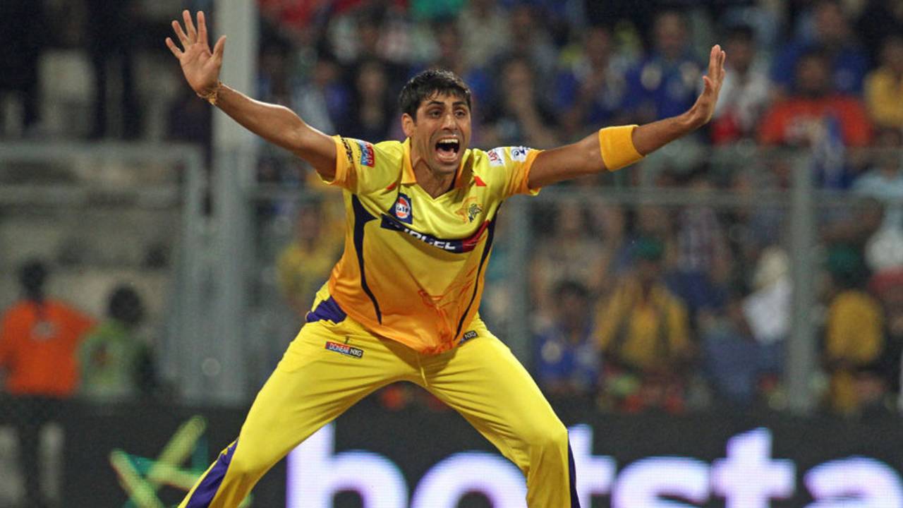 Ashish Nehra has been Chennai Super Kings' highest wicket taker this season with 12 scalps from six matches&nbsp;&nbsp;&bull;&nbsp;&nbsp;BCCI