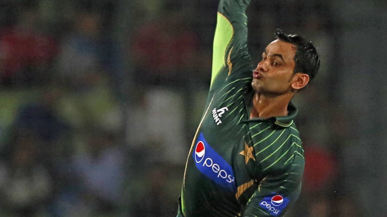 Mohammad Hafeez has been reported twice in two years for an illegal bowling action&nbsp;&nbsp;&bull;&nbsp;&nbsp;Associated Press