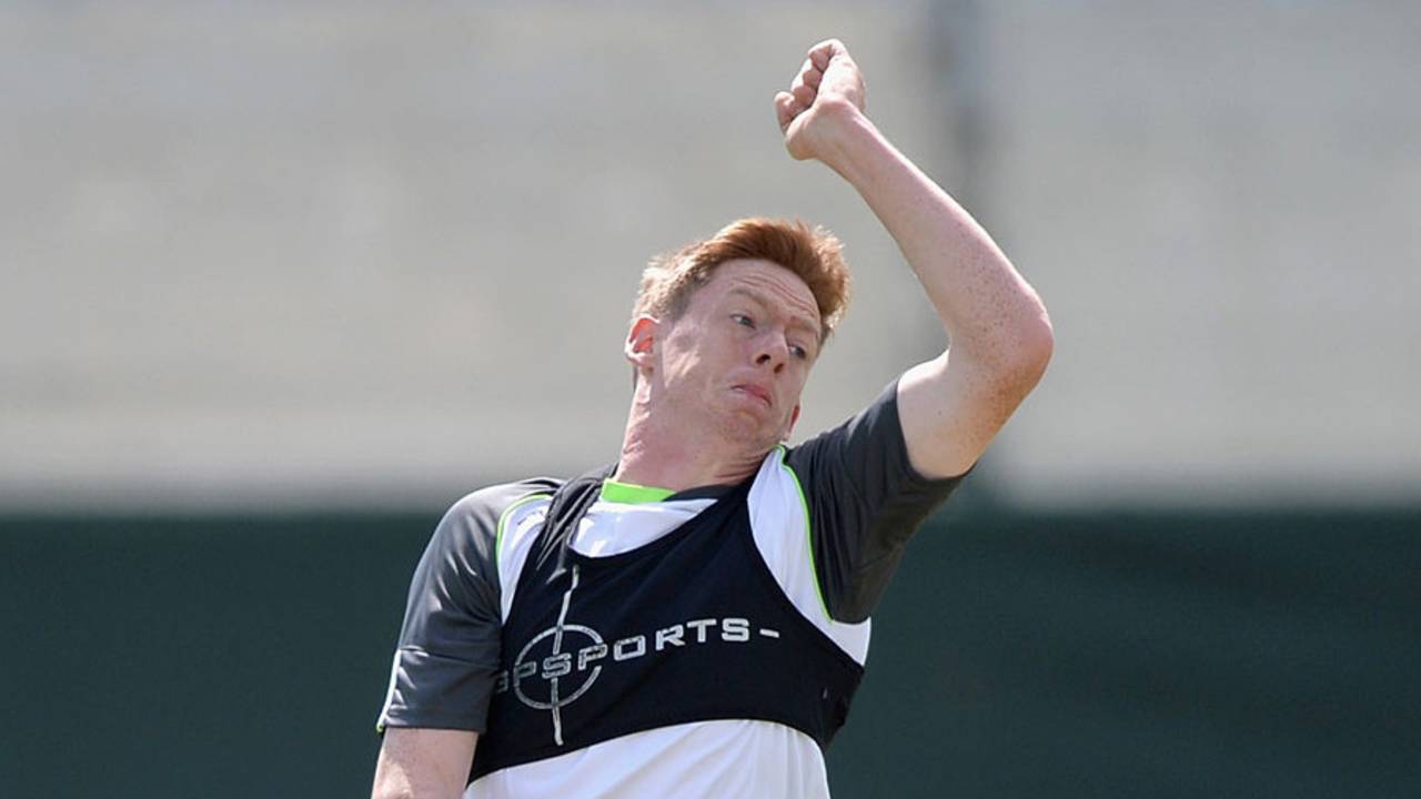 Craig Young will hope to add to some bite to Ireland's pace attack, Malahide, May 7, 2015