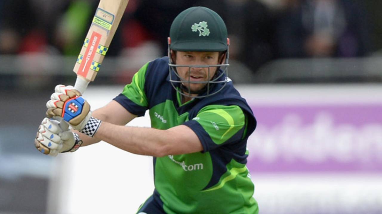 Ed Joyce struck a couple of attractive boundaries, Ireland v England, only ODI, Malahide, May 8, 2015