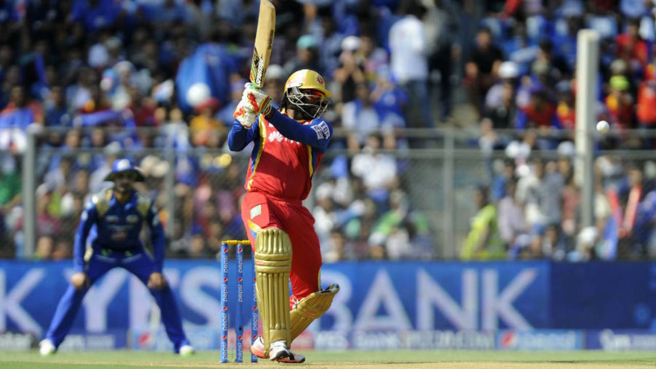 Royal Challengers Bangalore chose to bat in the afternoon heat at the Wankhede Stadium and Chris Gayle started off in his trademark style..&nbsp;&nbsp;&bull;&nbsp;&nbsp;BCCI