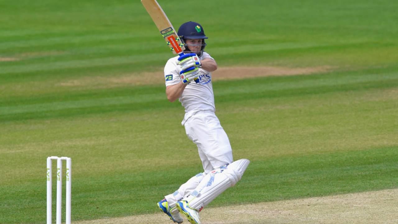 Mark Wallace struck 79 in the second innings, Glamorgan v Essex, County Championship, Division Two, Cardiff, 3rd day, May 20, 2015