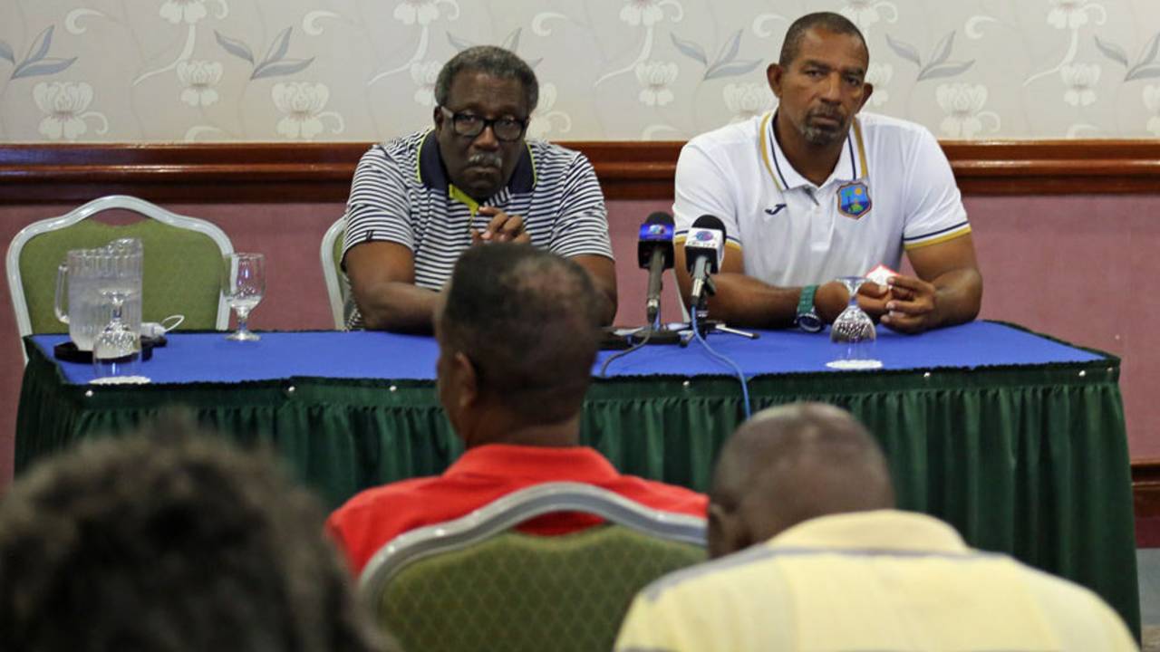 File photo - Phil Simmons and Clive Lloyd pushed for the inclusion of Dwayne Bravo and Kieron Pollard for the Sri Lanka ODIs but were outvoted&nbsp;&nbsp;&bull;&nbsp;&nbsp;WICB Media Photo/Philip Spooner