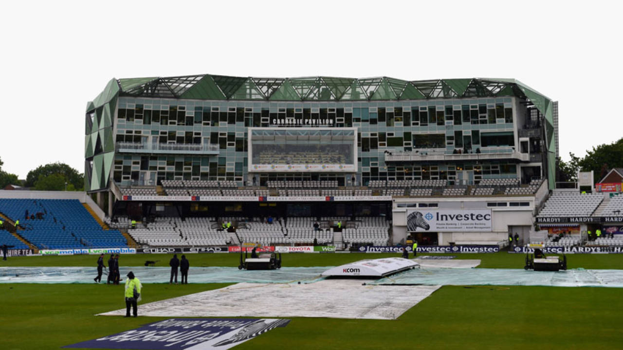 Headingley in the rain is a bleak place at the best of times&nbsp;&nbsp;&bull;&nbsp;&nbsp;Getty Images