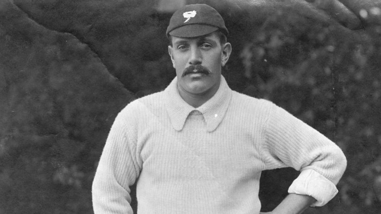 Jack Brown strikes a pose, January 1, 1895